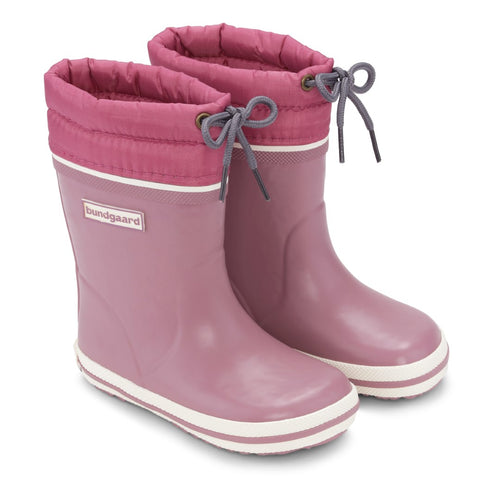 Bundgaard Cirro High Warm sooja voodriga kummikud, dark rose