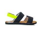 D.D.Step nahast lahtised sandaalid, royal blue+neoon