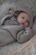 HUTTEliHUT Pram Suit Ears, Dusty Rose