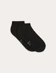 Boody Men's Cushioned Ankle Socks, black