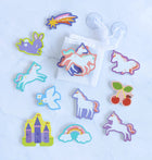 A Little Lovely Company vahtkummist vannimänguasjad, unicorn dreams