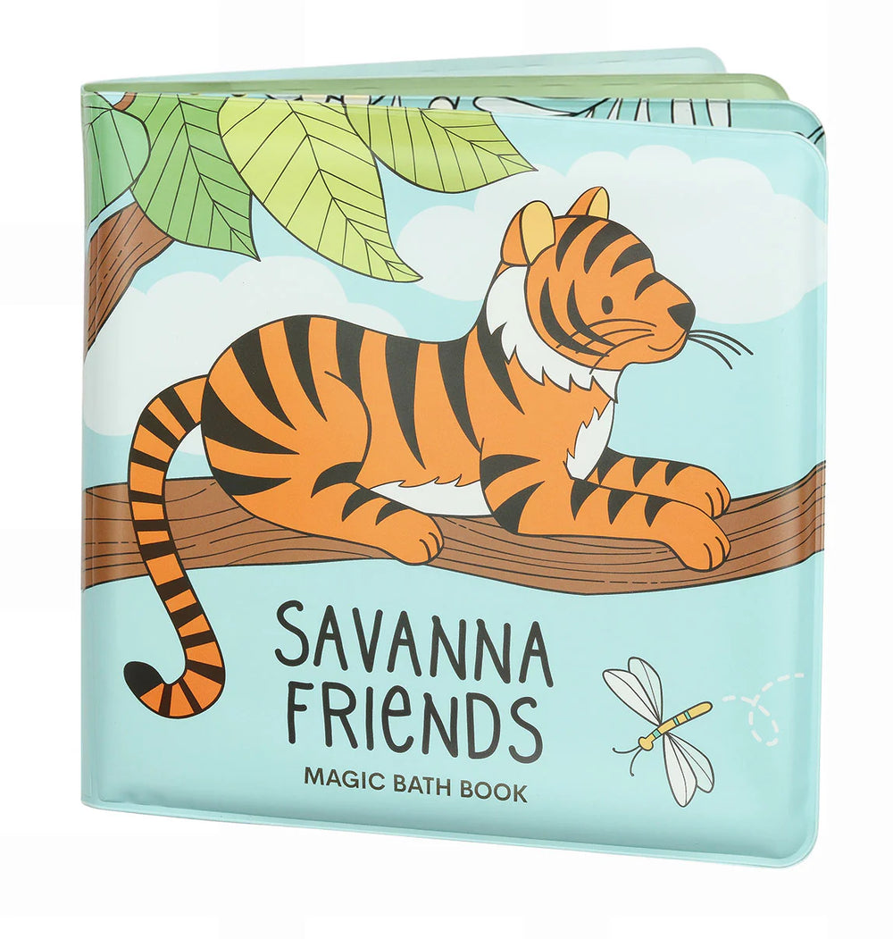 A Little Lovely Company maagiline vanniraamat, savanne friends