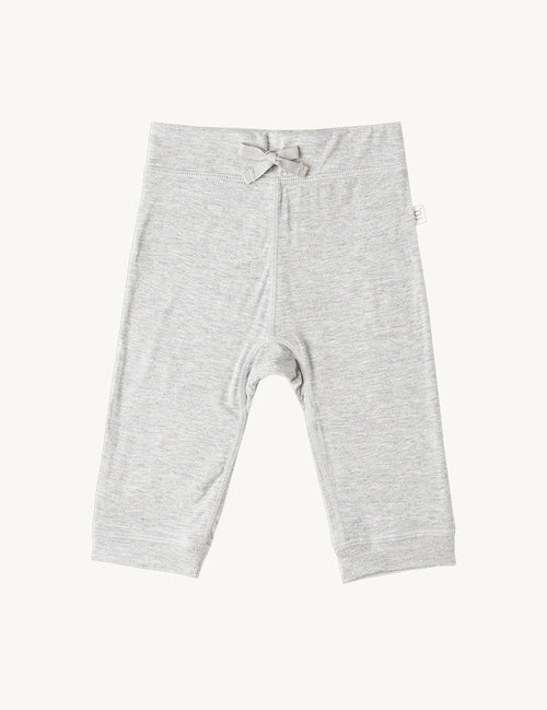 Boody Baby Trousers, light grey marl