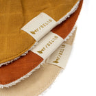 Fabelab Bandana sall/ilapõll, 3 pakk, ocher mix