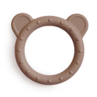 Mushie silikoonist närimisrõngas Bear- Natural