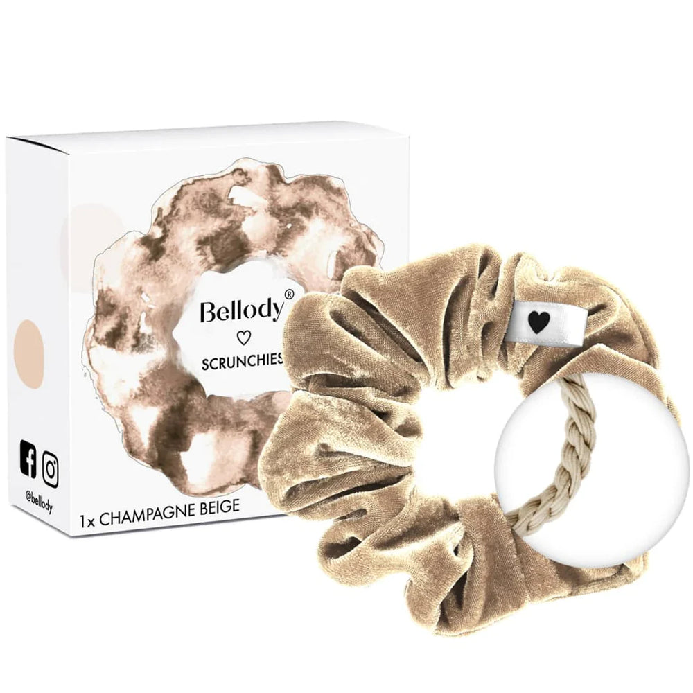 Bellody juuksekumm Scrunchie- Champagne Beige
