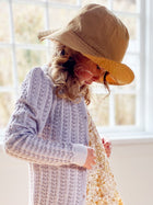 Müsli Knit needle out cardigan, soft lilac