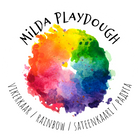 Milda Playdough 100% naturaalne voolimismass VIKERKAAR, 150g.