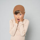 Minimalisma meriinovillane müts, caramel