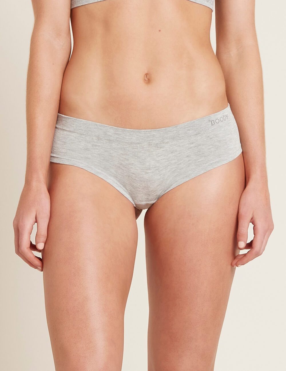 Boody aluspüksid Brazilian Bikini, light grey marl
