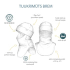 Breden meriinovoodriga tuukrimüts BREM – Sügismaastik