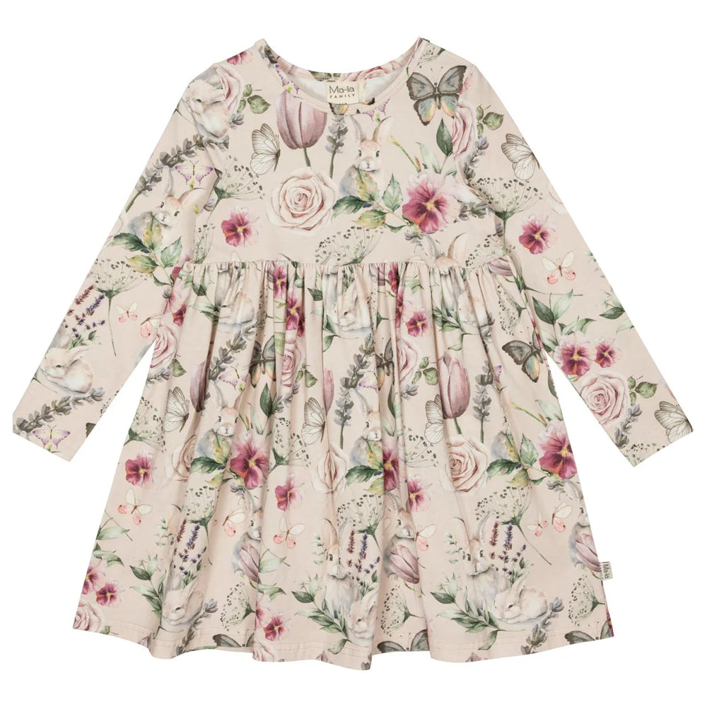 Maia Family Violet kleit, beige