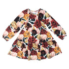Maia Family Bloomy dress, dark red