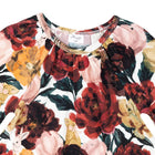 Maia Family Bloomy dress, dark red