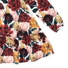 Maia Family Bloomy dress, dark red