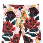 Maia Family Bloomy leggings, dark red