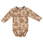Maia Family Foxes bodysuit, beige