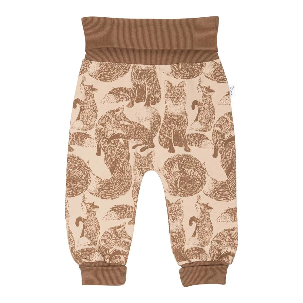 Maia Family Foxes babies sweatpants, beige