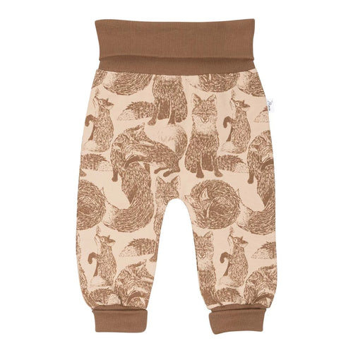 Maia Family Foxes babies sweatpants, beige