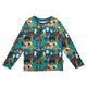Martinex Moomin Festivity sweatshirt, blue