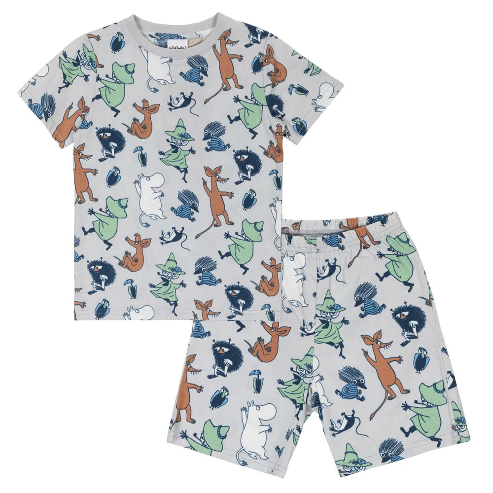 Martinex Moomin Funny lühike pidžaamakomplekt, grey