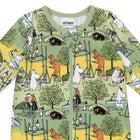 Martinex Moomin Busy Bees pidžaama, green