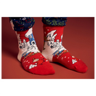 Martinex Winterland Muumide talvesokid, red