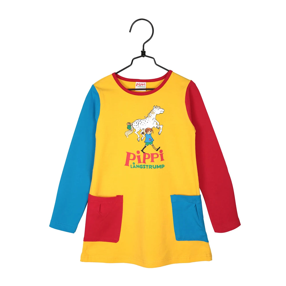 Martinex Pipi Pikksuka taskutega tuunika, multi colour