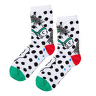 Martinex Pipi Pikksukk sokid 2-pakk, yellow/off-white