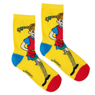 Martinex Pipi Pikksukk sokid 2-pakk, yellow/off-white