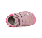 D.D.Step barefoot tekstiilist tossud, Pink- Ükssarvik ja vikerkaar 070