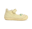 D.D.Step barefoot kingad, yellow/lilled 070