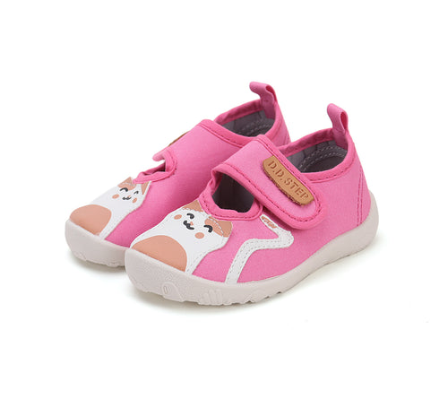 D.D.Step tekstiilist sisejalatsid, dark pink/kass 086