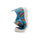 D.D.Step tekstiilist sisejalatsid, bermuda blue/hot dog 086
