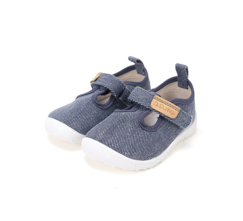 D.D.Step puuvillasest kangast sisejalatsid, royal blue 086