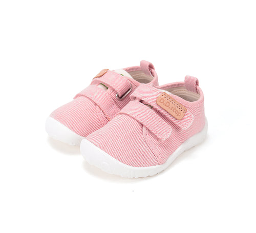 D.D.Step puuvillasest kangast sisejalatsid, baby pink 086