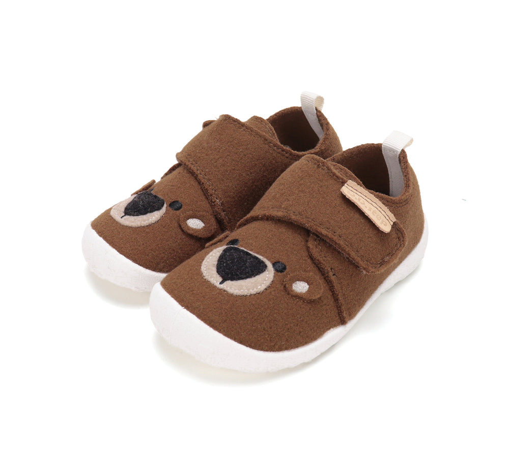 D.D.Step pehmest vilditud kangast sisejalatsid, chocolate 086