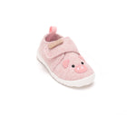 D.D.Step pehmest vilditud kangast sisejalatsid, baby pink 086