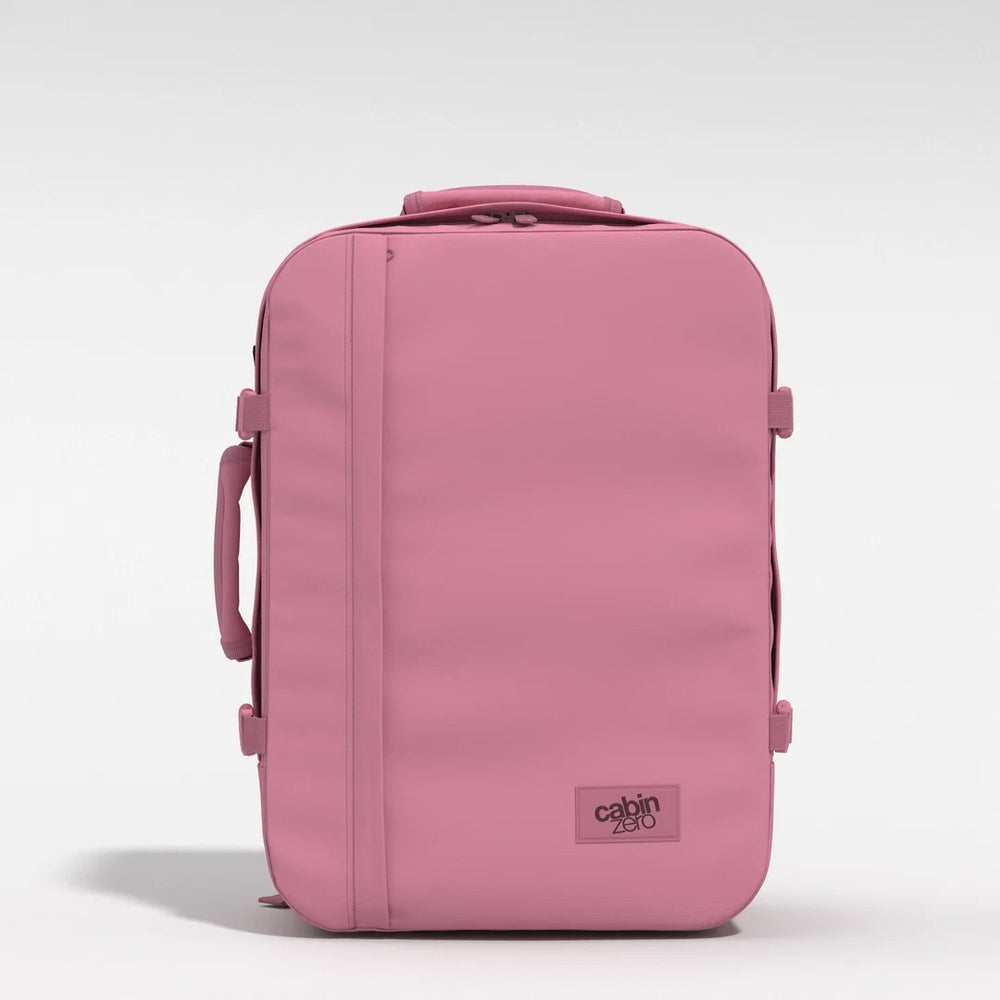 CabinZero Classic Cabin Backpack 44L, Rosa Rosa