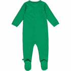 Fred's World Alfa bodysuit with feet, Earth green