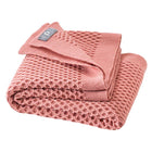 Disana meriinovillane beebitekk Honeycomb, soft pink