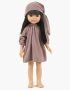 Minikane® 32cm Amigas nukk Liu, roosa kleidiga