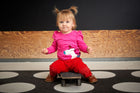 Fred's World Hello unicorn l/s T baby,  Fuchsia