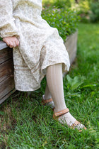 Esme bambus sukkpüksid pitsilise mustriga, Linen