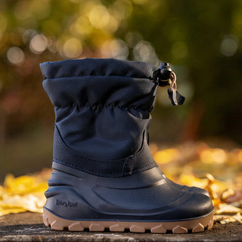 Rayve Snowstorm laste barefoot-talvesaapad, Dark Blue