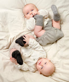GoBabyGo libisemiskindlad Alpakavillased sokid, Dark Grey Melange
