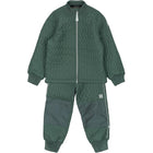 Mikk-Line fliisvoodriga Duvet termokomplekt, balsam green
