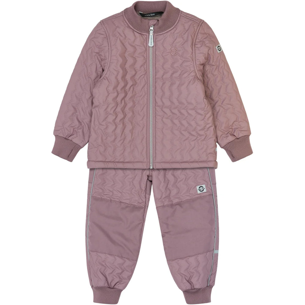 Mikk-Line fliisvoodriga Duvet termokomplekt, twilight mauve