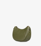 Treats Denice, naturaalsest nahast õla- ja crossbody-kott - Green