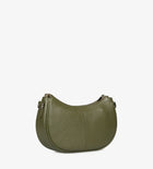 Treats Denice, naturaalsest nahast õla- ja crossbody-kott - Green
